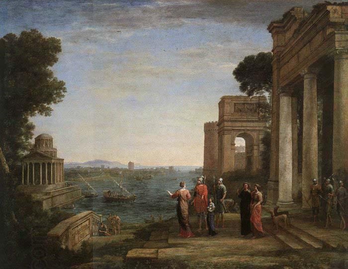 Claude Lorrain Aeneas-s Farewell to Dido in Carthago China oil painting art